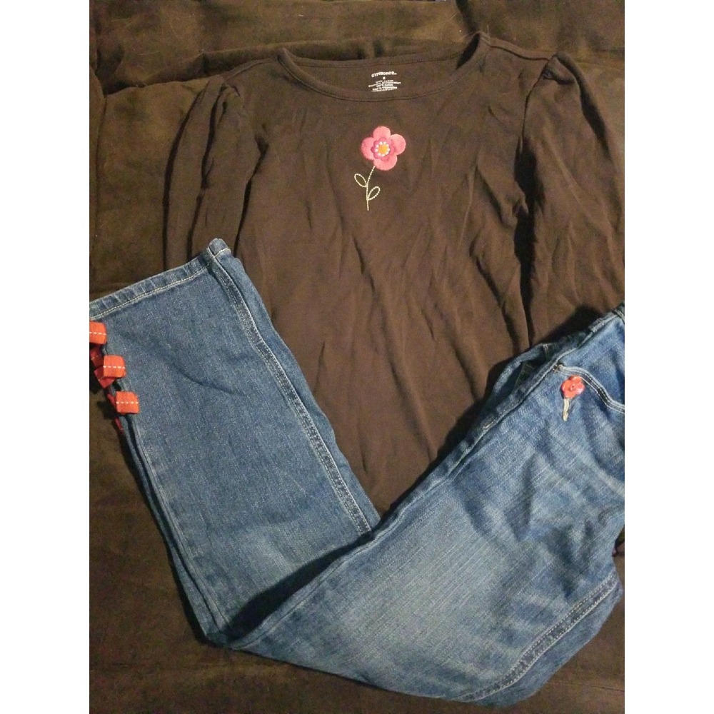 Gymboree woodland‎ friends outfit 8 slim